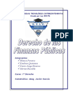 Derecho Finanzas Publicas