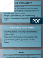 Group Assignment: Intensity of Competition in The Selected Industry/market