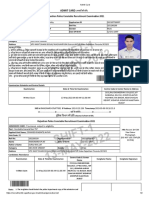 Admit Card Ramswaroop