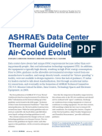 ASHRAE's Data Center Thermal Guidelines - Air-Cooled Evolution