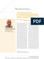 La Relación Terapéutica en La Enfermería de Salud Mental Del Siglo Xxi: Integrando Reflexión Teórica Y Evidencia Empírica