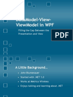 MVVM Pattern in WPF