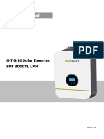 User Manual: Off Grid Solar Inverter SPF 3000Tl LVM