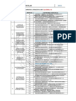 Propuesta Curricular Álgebra s1