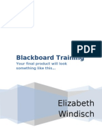 Blackboard Training Model