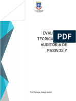 Evaluacion Teorica Sobre Auditoria de Pasivos y Patrimonio