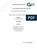 Administración y Estrategia de Operaciones