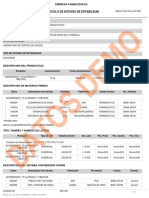 Reporte Protocolo Estudios Estabilidad