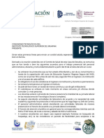 Comunicado Retorno Presencial Itsu