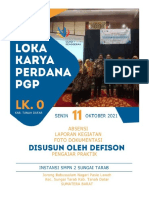 Laporan Lokakarya Perdana