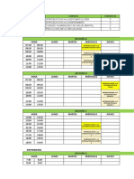 Horarios Cursos Electivos