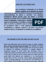 Estudio de Mercado - Analisis de Los Precios