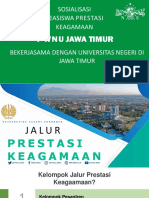 Sosialisasi Beasiswa Prestasi Keagamaan: P Wnu Jawa Timur