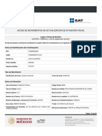 Actualización domicilio RFC 40