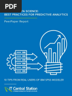 Modern Data Science - Best Practices For Predictive Analytics