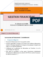 Les sources de financement Partie 5