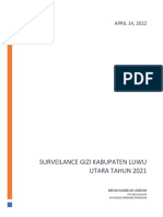 Surveilance Status Gizi Balita Kabupaten Luwu Utara 2021 Lengkap