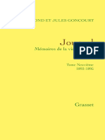 Edmond de Goncourt & Jules de Goncourt Journal