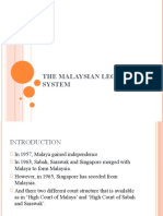 Chapter 1 2 - Malaysian Legal System Court Structure