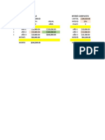 COMPARATIVO INTERÉS SIMPLE Y COMPUESTO