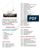 Catalogo Toyota Hilux SR5 Motor 3L MTM 5F RCB LN107L.trmsS 031997 A 062001 - Rogerio AG