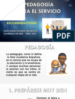 Pedagogía para El Servicio