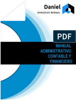 Manual Administrativo Contable y Financiero
