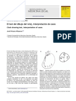 Medicina Legal: El Test Del Dibujo Del Reloj, Interpretación de Casos