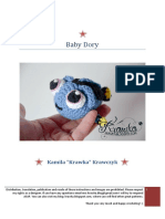 Baby Dory Crochet Pattern by Krawka
