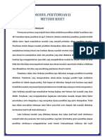 Modul Pertemuan II Metode Riset 3