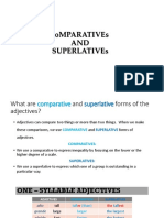Comparative and Superlative Adjectives Forms