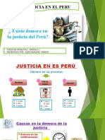 La Justicia en El Peru