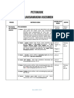 Petunjuk Melaksanakan Asesmen: MA-HBU-2019