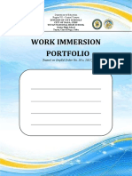 Work Immersion Portfolio Editable