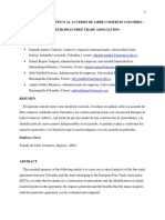 Acuerdo Libre Comercio Colombia-Efta