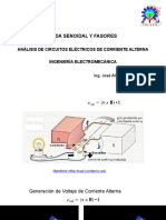 1 Ca Onda Senoidal, Fasores