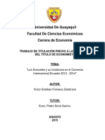 Final de Monografia Politica Arancelaria de Victor Fonseca Zambrano