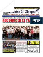 Periódico Noticias de Chiapas, Edición Virtual Viernes 27 de Mayo de 2022