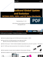 GSA Mobile Broadband Global Update May 2011