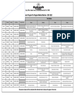 Intensive Program For Regular Medical Batches - 2021-2022