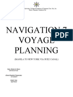 MNL NYC Voyage Plan