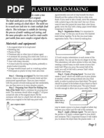 2-Part Plaster Mold-Making: Materials and Equipment