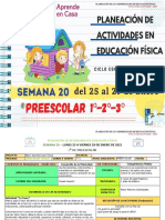 1°, 2° y 3° Preescolar EF Semana 20-LEF Antonio Preza