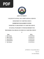 Final Version of Dormitory Management System Documentation