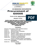 Procurement of Goods: Philippine Bidding Documents