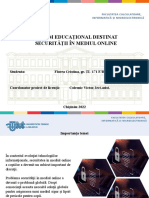 Prezentarea 100% Draft