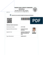UPPSC Assistant Prosecution Officer Exam Print Application Form