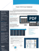 Oracle HCM Cloud Datasheet overview