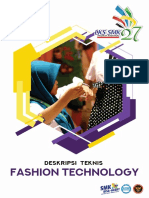 Deskripsi Teknis LKS SMK 2019 - Fashion Technology