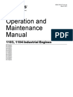 Perkins 1103,1104 Industrial Engine Opp and Main Manual